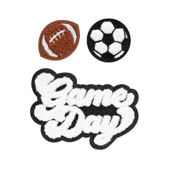 Craft Smith Game Day Peel &#x26; Stick Patch Set